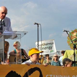 Wendell Berry speaks at the 2013 General Assembly Public Witness Event: Where is Our Energy?
