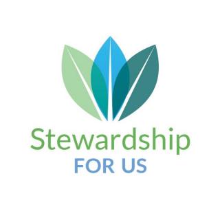 Stewardship for Us logo with three leaves