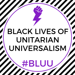 Black Lives of Unitarian Universalism(BLUU) logo