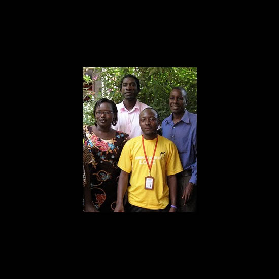 LGBT Ugandan Activists. Photo by Eric Cherry.