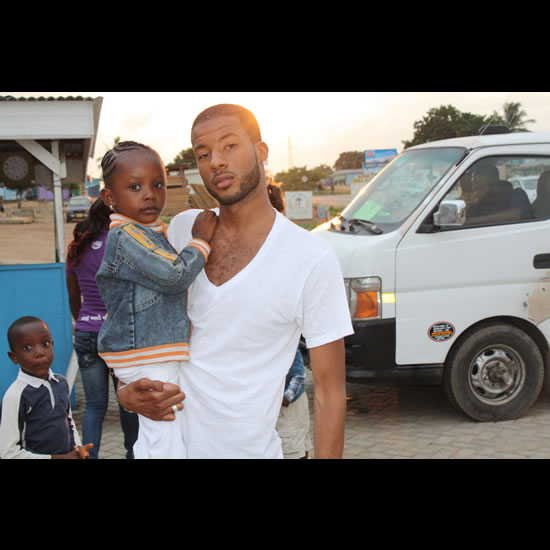 Erik Mohn in Ghana. 