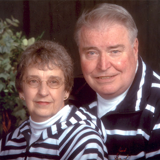 Nancy and Chuck Thomas. Photo courtesy the Thomases.