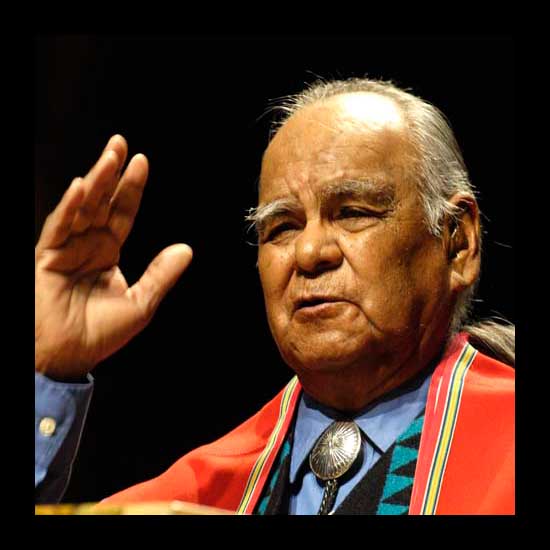 Clifford Duncan of the Utes at Opening Worship. Photo by Nancy Pierce.