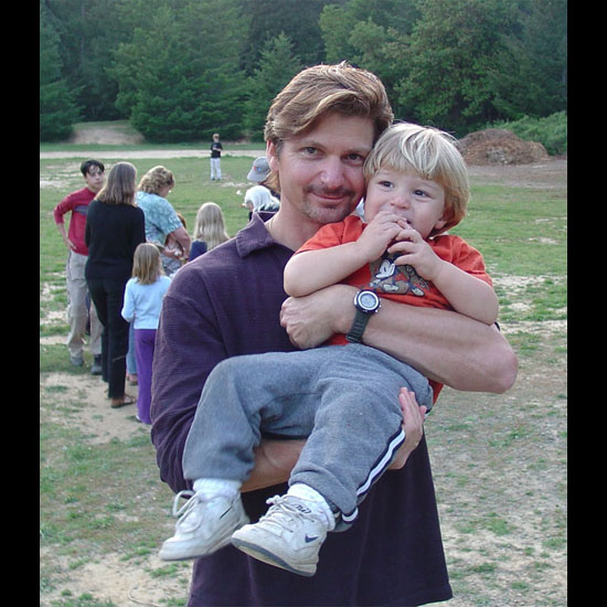 Father and Son, UU Church, Marin, CA 