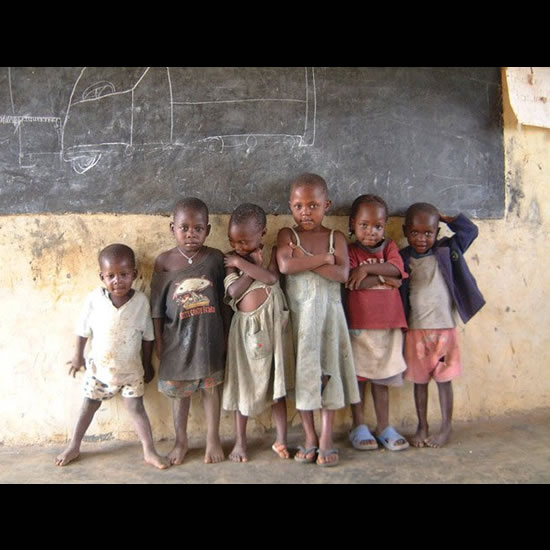 Volunteer with children in Africa with organization Hope Beyond. 