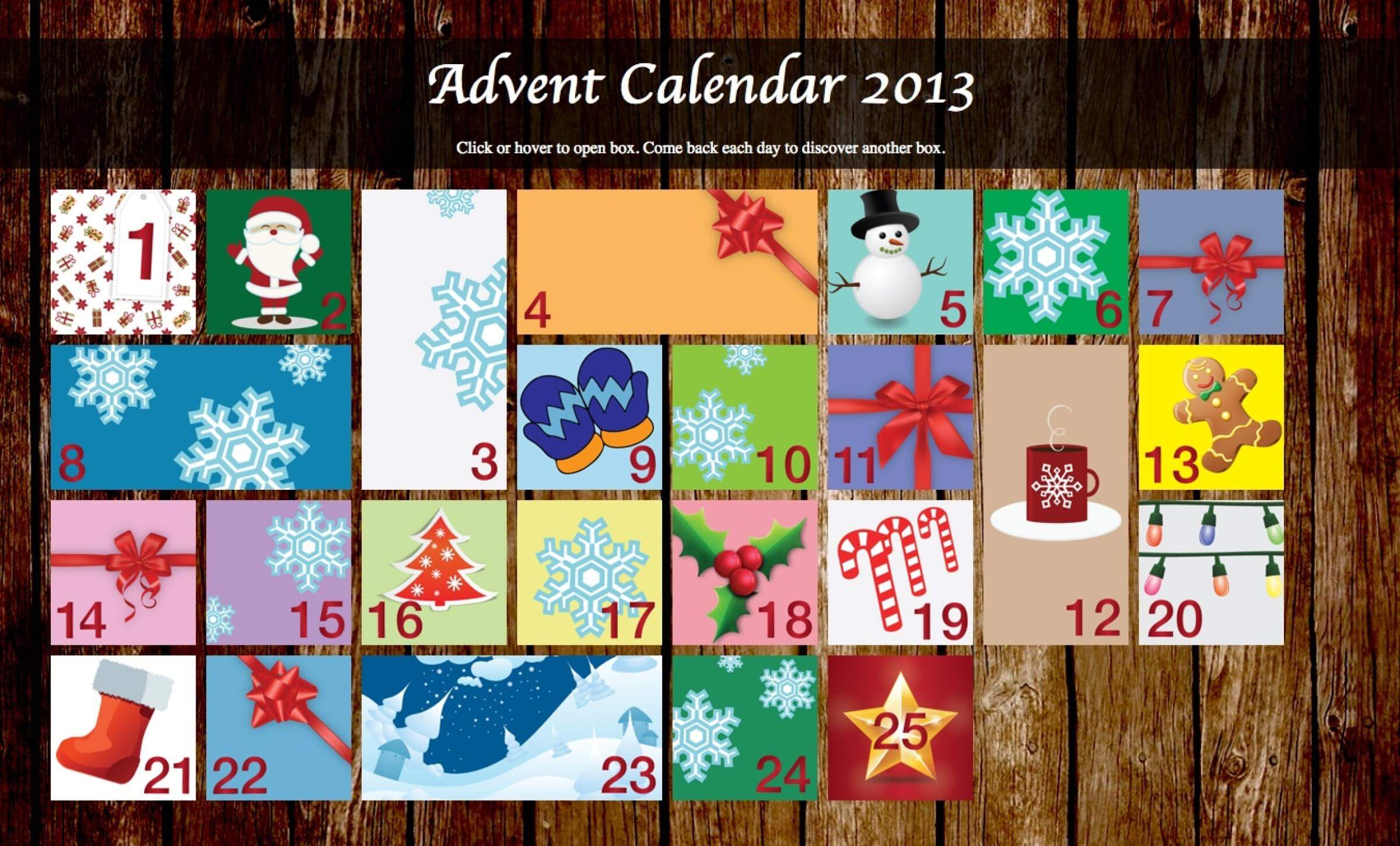 Virtual Advent Calendar Guides and Tools Blue Boat