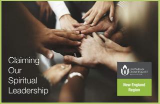 Claiming Our Spiritual Leadership - image of goup touching hands at center