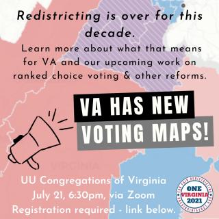 Redistricting is over for this decade. Learn more about what that means for VA and our upcoming work on ranked choice voting and other reforms