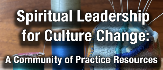 tools image with spiritual leadership for culture change text over it