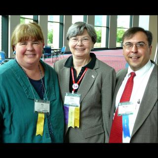 Meg Riley, Cathy Cordes, Eric Cherry.
