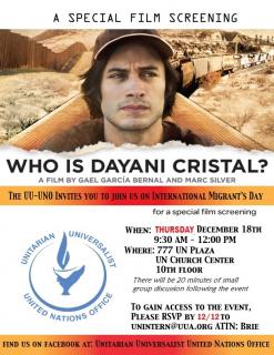 Who is Dayani Cristal - Screening Flyer UPDATED