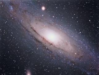 Image of Andromeda Galaxy, the nearest large galaxy to the Milky Way (approx 2.5 million light years away.