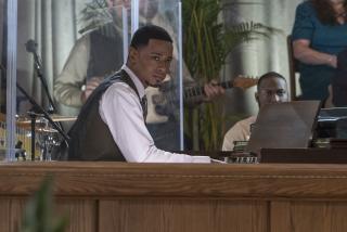 Lakeith Stanfield appears as Reggie, Higher D music director and organist