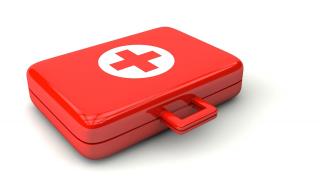 Red First Aid Kit