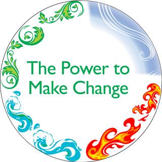 Graphic for The Power to Make Change.