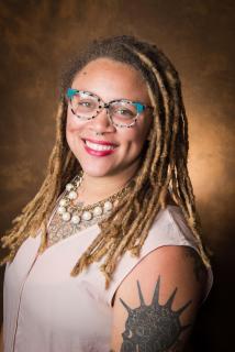 Headshot for Sara Green, youth and young adults of color ministry associate in the UUA Office of Youth and Young Adult Ministries.