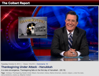 Colbert_Thanskgiving_Under_Attack