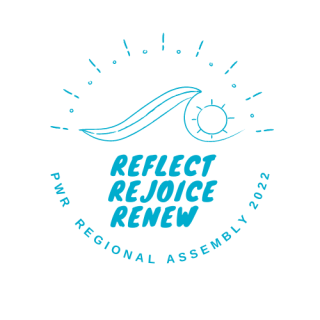 Logo - "PWR Regional Assembly Reflect Rejoice Renew"