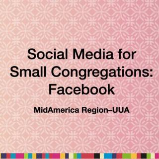 Social Media for Small Congregations - Facebook