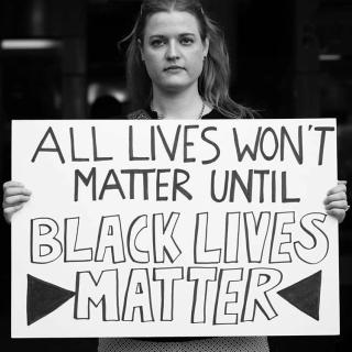 All Lives Won't Matter Until Black Lives Matter Photo Credit: Rob Ferrell Photography from https://equityinthecenter.org/so-you-want-to-be-a-white-ally-healing-from-white-supremacy/