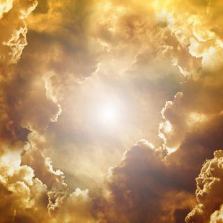 Image of clouds in the sky around the sun. Image by Gerd Altmann from Pixabay