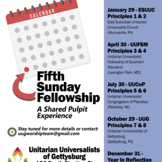 Flyer for Fifth Sunday Fellowship