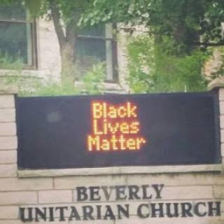 Black Lives Matter at Beverly Unitarian Church