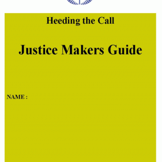 HANDOUT 1 Justicemakers Guide