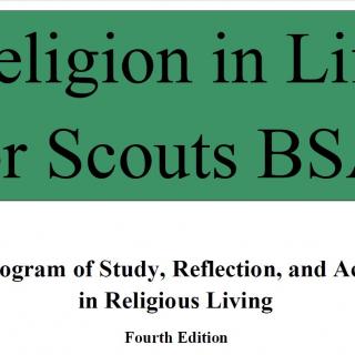 cover of Religion in Life for Scouts BSA