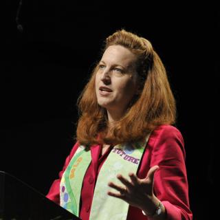 Reverend Vanessa Southern preaches at the Service of the Living Tradition at General Assembly 2013 in Louisville, Kentucky