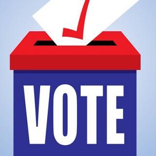 Generic Vote Ballot Box graphic