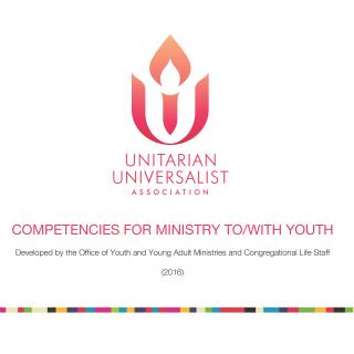 Cover of the Competencies For Ministry To/With Youth skills evaluation matrix.