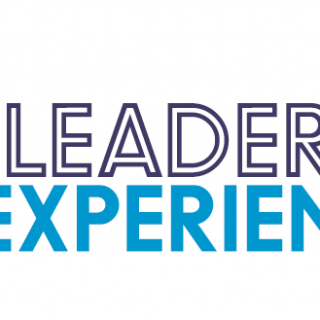 PWR Leadership Experience 2019 Logo (text with an arrow)