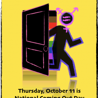 Thursday, October 11 is National Coming Out Day 