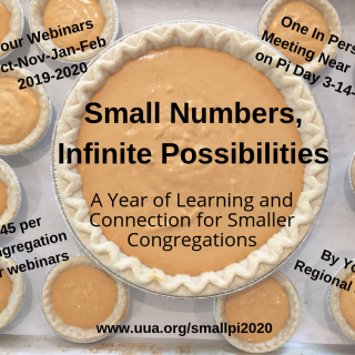 Pumpkin Pies with Text for Small Numbers, Infinite Possibilities