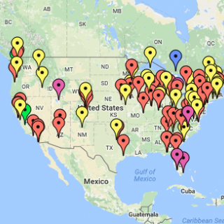 The HubMap of Young Adult and Campus Ministry Groups (Google Map).